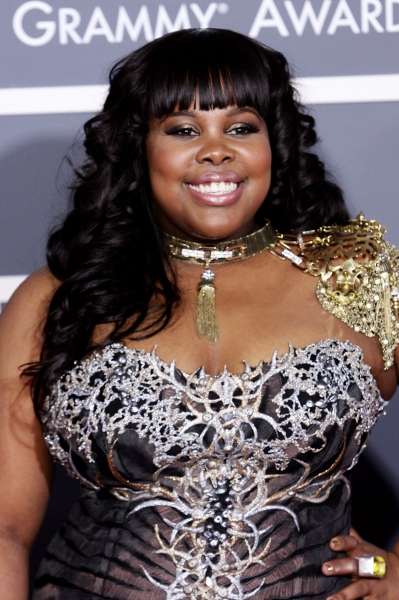 Amber Riley pictured at The 53rd Annual GRAMMY Awards held at Staples Center in Los A Photo