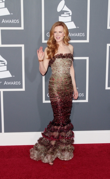 Nicole Kidman pictured at The 53rd Annual GRAMMY Awards held at Staples Center in Los Photo