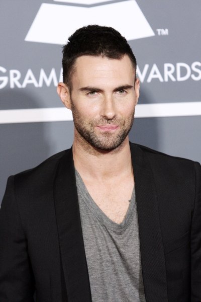 Adam Levine pictured at The 53rd Annual GRAMMY Awards held at Staples Center in Los A Photo