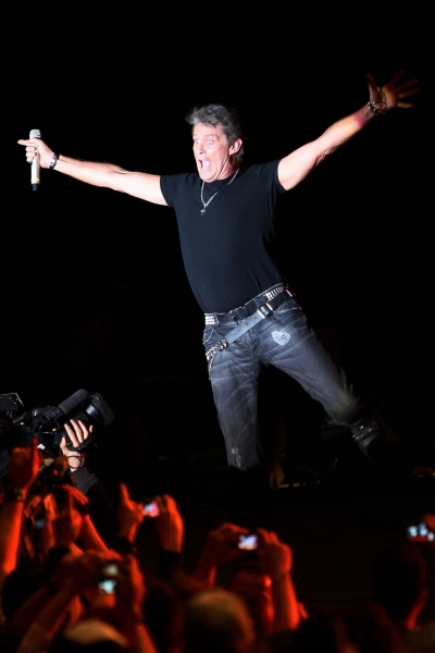 Singer DAVID HASSELHOFF at his concert in Frankfurt on the Main. (Credit Image: © Photo