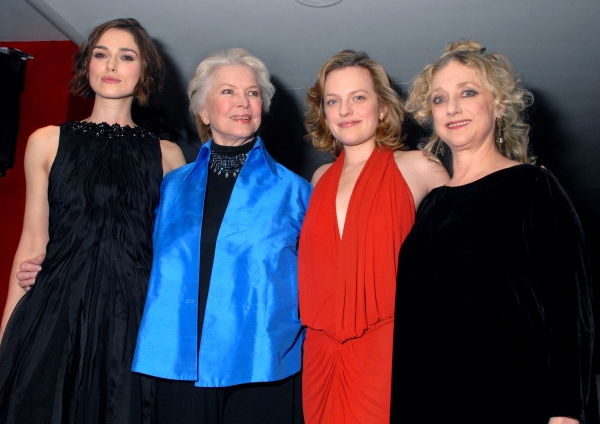 Keira Knightley, Ellen Burstyn, Elisabeth Moss, Carol Kane Photo