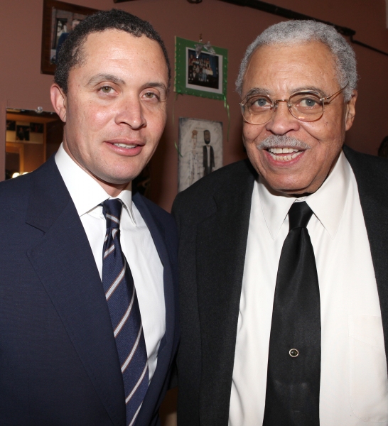 Photo Coverage Exclusive: Harold Ford Jr. visits James Earl Jones Image