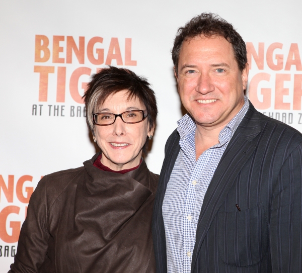 Producers Robyn Goodman and Kevin McCollum attends the 'Bengal Tiger at The Baghdad Z Photo