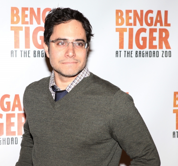 Rajiv Joseph attends the 'Bengal Tiger at The Baghdad Zoo' Meet & Greet during Rehear Photo