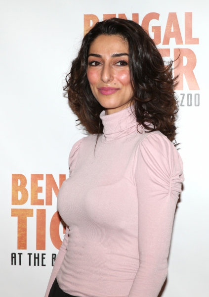 Necar Zadegan attends the 'Bengal Tiger at The Baghdad Zoo' Meet & Greet during Rehea Photo