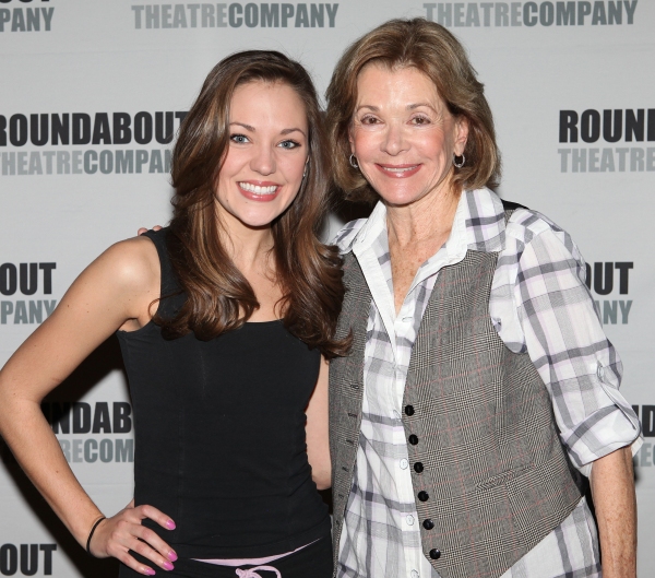Laura Osnes & Jessica Walter attending the Meet & Greet for the Roundabout Theatre Co Photo