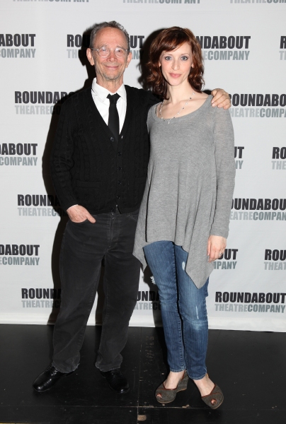Joel Grey & Jessica Stone attending the Meet & Greet for the Roundabout Theatre Compa Photo