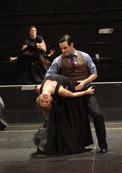 Laura Osnes & Colin Donnell attending the Rehearsal Performance for the Roundabout Th Photo