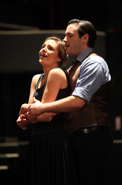 Laura Osnes & Colin Donnell attending the Rehearsal Performance for the Roundabout Th Photo