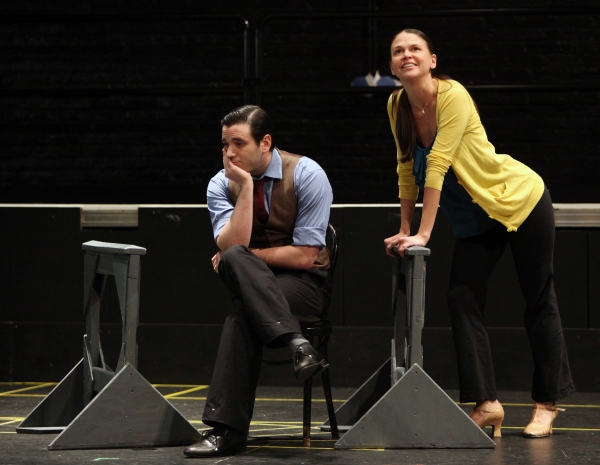 Colin Donnell & Sutton Foster attending the Rehearsal Performance for the Roundabout  Photo