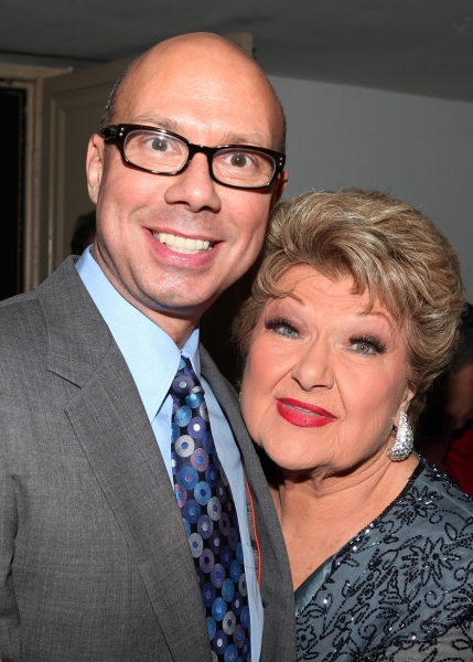 Richie Ridge & Marilyn Mayes Backstage at The Best of Jim Caruso's Cast Party, a Bene Photo