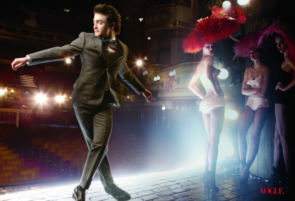 Photo Flash: Daniel Radcliffe Goes High Fashion for Vogue Image