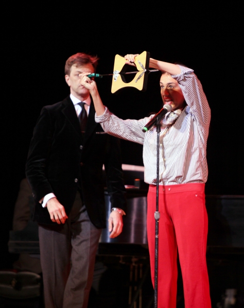 Jim Caruso & Miranda Sings performing at The Best of Jim Caruso's Cast Party, a Benef Photo