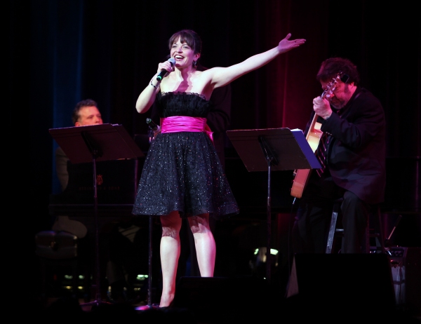Jenna Esposito performing at The Best of Jim Caruso's Cast Party, a Benefit for BC/EF Photo