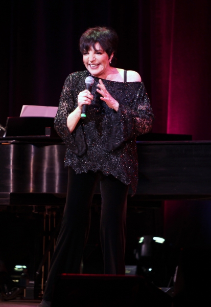 Liza Minnelli performing at The Best of Jim Caruso's Cast Party, a Benefit for BC/EFA Photo