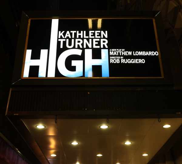 Photo Coverage: UP ON THE MARQUEE: HIGH Starring Kathleen Turner Image