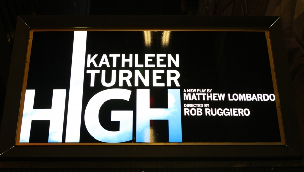 Photo Coverage: UP ON THE MARQUEE: HIGH Starring Kathleen Turner Image