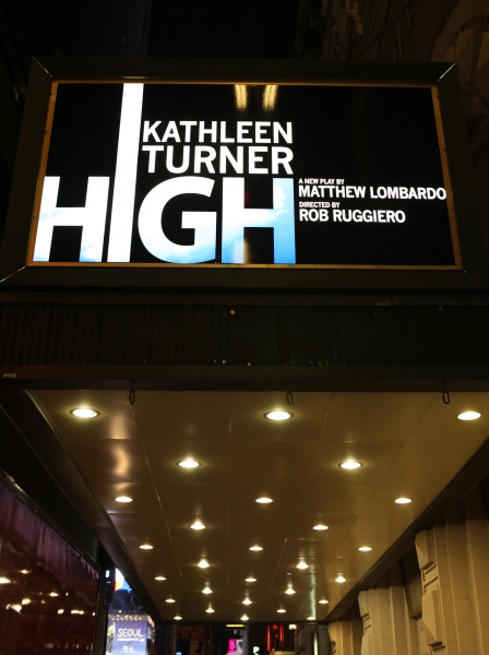 Photo Coverage: UP ON THE MARQUEE: HIGH Starring Kathleen Turner Image