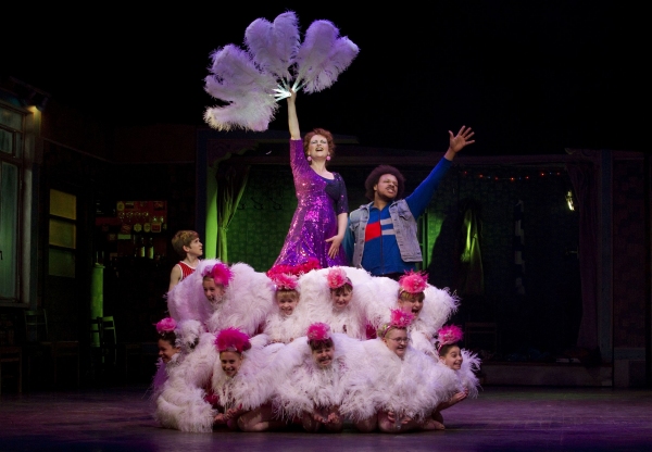 Kate Hennig, Myles Erlick and the cast of Billy Elliot Toronto  Photo