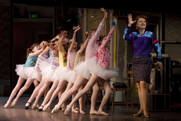 Kate Hennig and the girls of Billy Elliot Toronto Photo