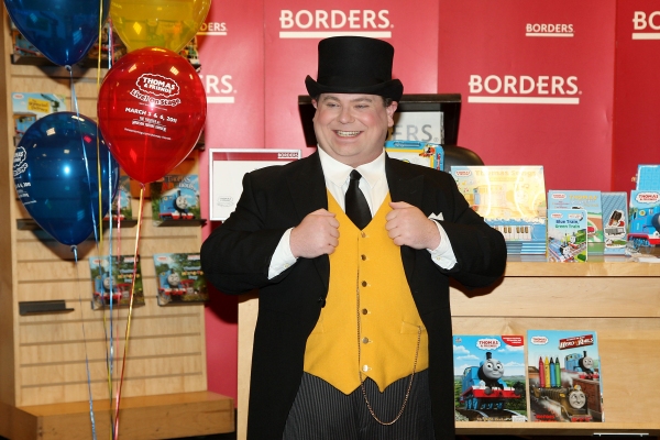 Photo Flash: Sir Topham Hatt Reads at MSG Borders 