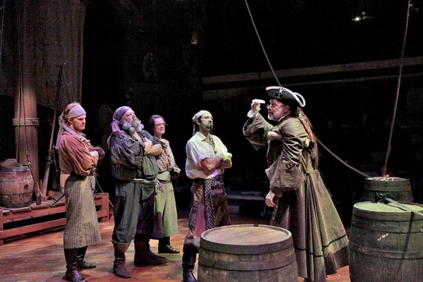 Photo Flash: Steve Blanchard, Tom Hewitt, et al. in TREASURE ISLAND Image
