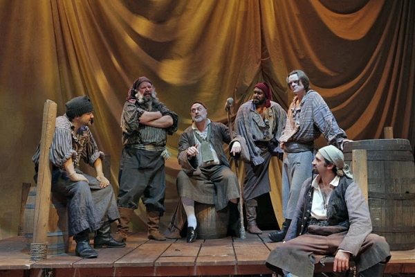 Photo Flash: Steve Blanchard, Tom Hewitt, et al. in TREASURE ISLAND Image