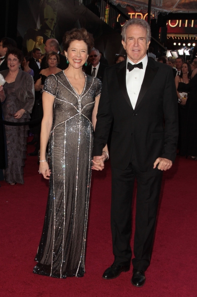 Annette Bening & Warren Beatty picture pictured at the 83rd Annual Academy Awards - A Photo