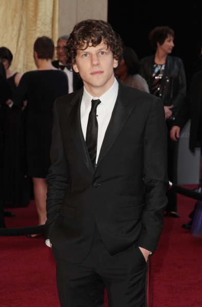 Jesse Eisenberg pictured at the 83rd Annual Academy Awards - Arrivals held at the Kod Photo