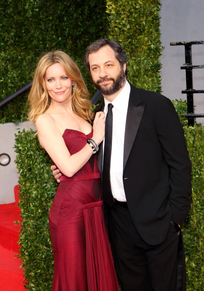 LLeslie Mann and Judd Apatow  pictured at The Vanity Fair Oscar Party at Sunset Tower Photo