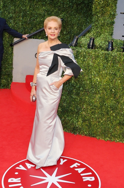 Carolina Herrera pictured at The Vanity Fair Oscar Party at Sunset Tower Hotel in Los Photo