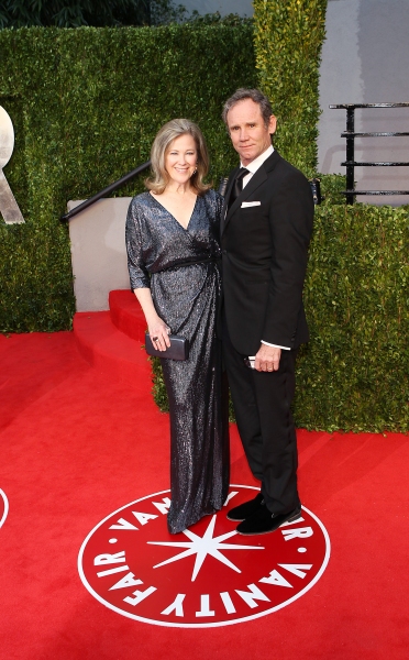 Catherine O'Hara and Bo Welch pictured at The The Vanity Fair Oscar Party at Sunset T Photo