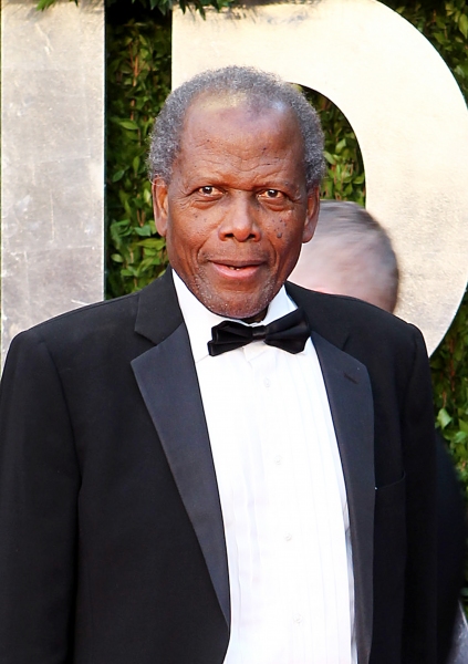 Sidney Poitier pictured at The The Vanity Fair Oscar Party at Sunset Tower Hotel in L Photo