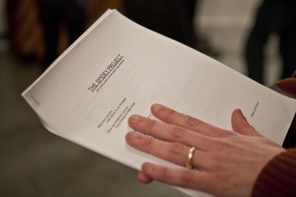 Photo Coverage: THE 'OTHER' SPIDER-MAN Musical, THE SPIDEY PROJECT, in Rehearsal! Image