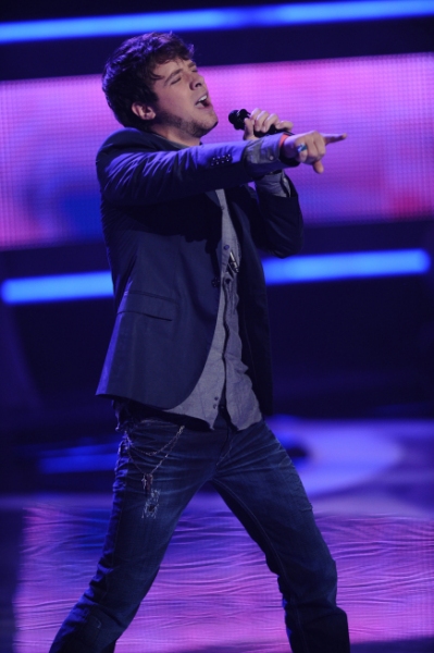 AMERICAN IDOL; Top 24: Tim Halperin performs in front of the judges on AMERICAN IDOL  Photo