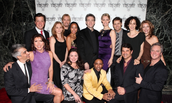 Boyd Gaines & Leigh Zimmerman with the cast of 'Contact' arriving for STRO! The Viney Photo