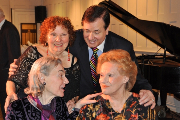 Crystal Field, Lee Roy Reams, Marian Seldes and Tammy Grimes Photo