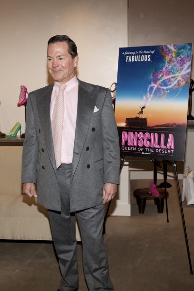 Photo Coverage: Manolo Blahnik Anoints Silver Stiletto Official PRISCILLA Shoe Image