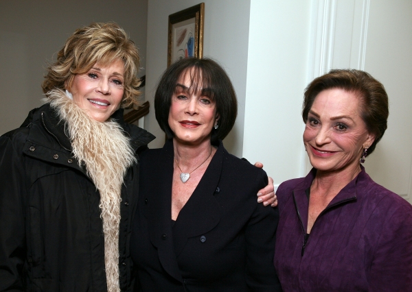 Jane Fonda, Louise Taper and Judy Beckmen Photo