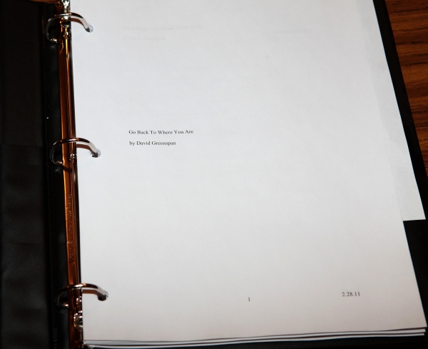 Photo Coverage: 'Go Back To Where You Are' Meets the Press Image