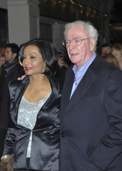 Michael and Shakira Caine arrive Photo