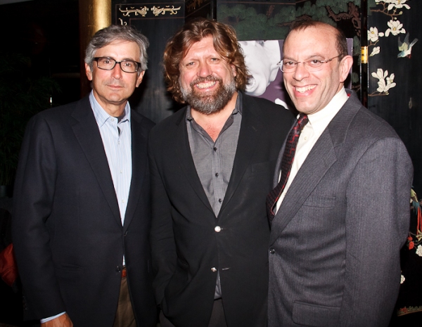 Warren Setzer, Oskar Eustis, and Joey Parnes Photo