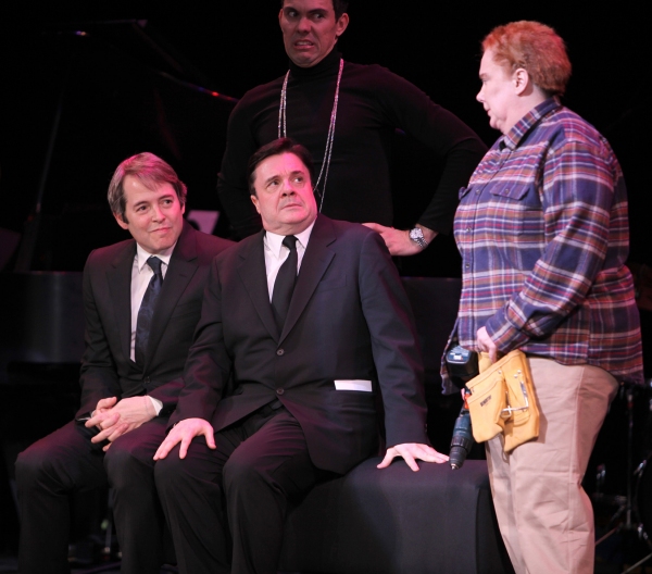  Matthew Broderick & Nathan Lane (The Producers) performing in STRO! The Vineyard The Photo