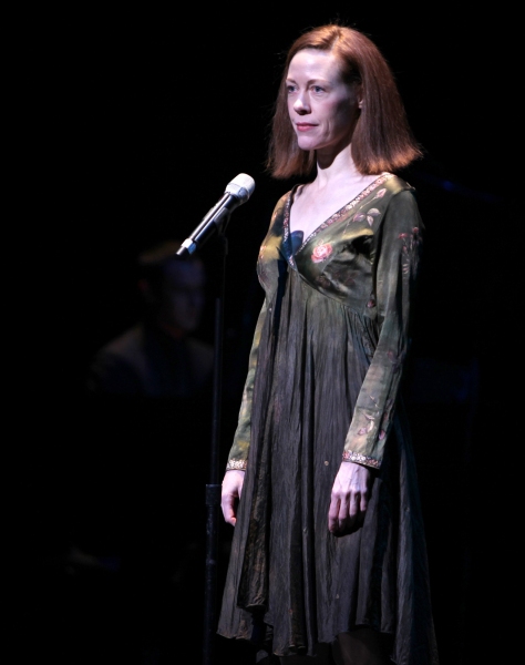 Veanne Cox (Flora, The Red Menace) performing in STRO! The Vineyard Theatre Annual Sp Photo