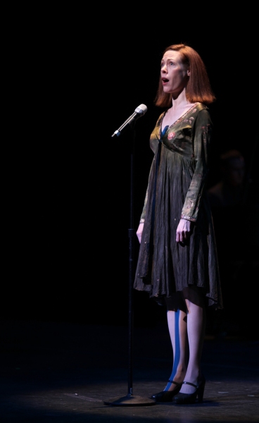 Veanne Cox  (Flora, The Red Menace) performing in STRO! The Vineyard Theatre Annual S Photo