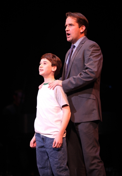 Christopher Flaim & James Moye  (Happiness) performing in STRO! The Vineyard Theatre  Photo
