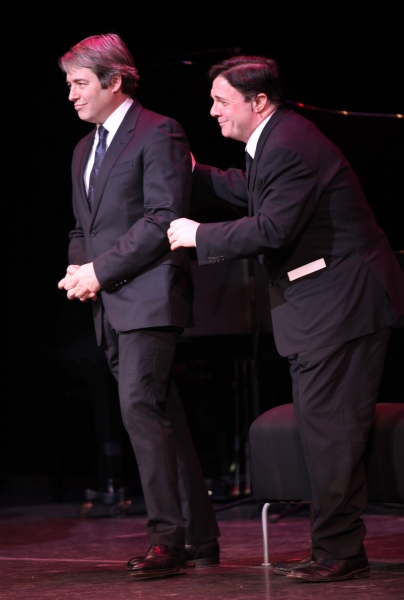 Matthew Broderick & Nathan Lane  (The Producers) performing in STRO! The Vineyard The Photo