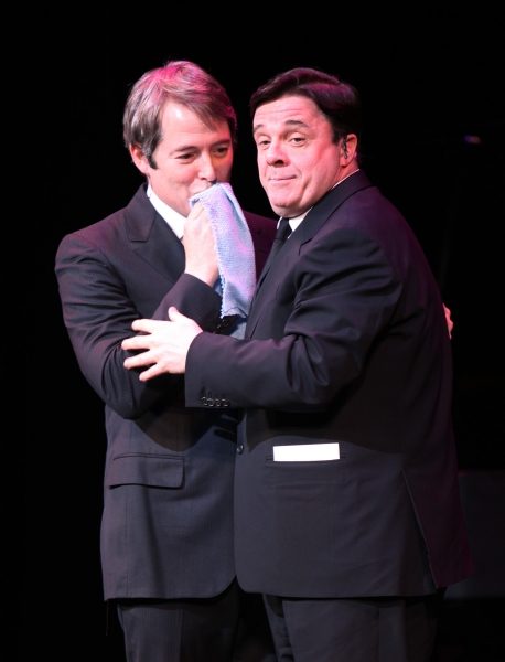 Matthew Broderick & Nathan Lane  (The Producers) performing in STRO! The Vineyard The Photo