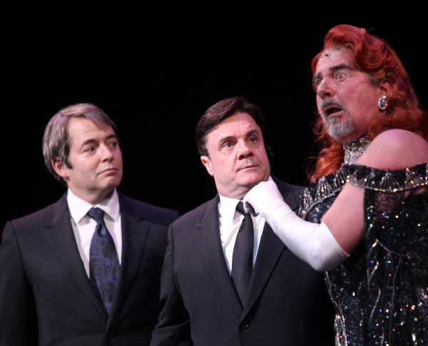 Matthew Broderick & Nathan Lane & Gary Beach (The Producers) performing in STRO! The  Photo