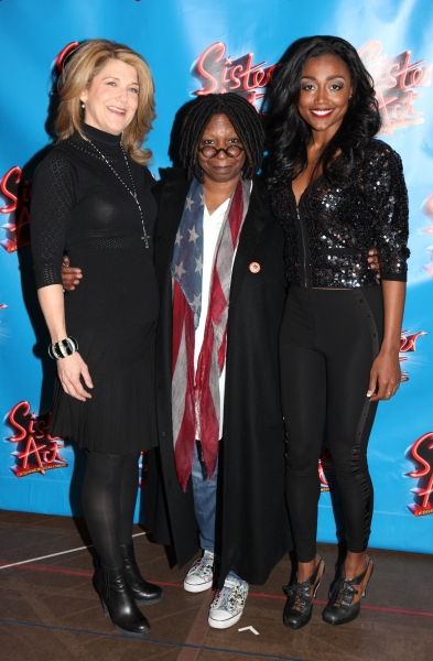 Victoria Clark, Whoopi Goldberg and Patina Miller attending the Meet & Greet the pres Photo